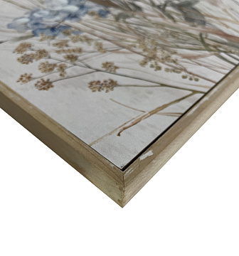 Картина "Легкость", 30% ручная работа, рама деревянная, 40*50*1,9