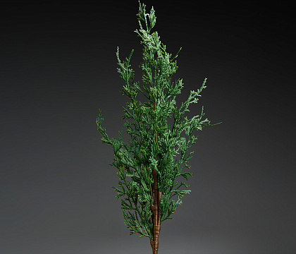 Декоративная новогодняя ветка, 70 см.