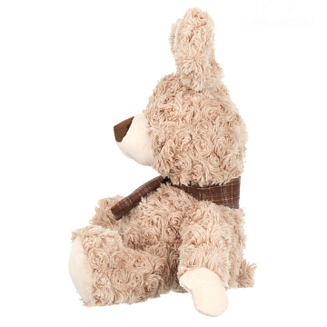Игрушка мягконабивная ТМ "Relana" Зайчик с коричневым шарфиком, 25 см, в/п 25*25*20 см