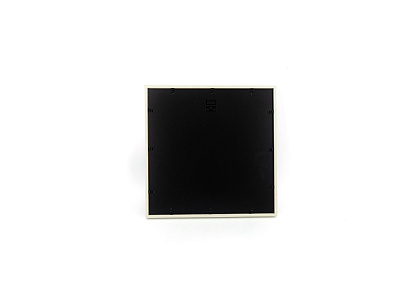 Фоторамка-коллаж декоративная из МДФ для 9 фотографий 10х10 см., цвет белый, со стеклом, 38,8x2,5х38,8 см