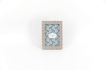 Фоторамка декоративная из эпоксидной смолы, серия "Арко Орео", со стеклом, 10x15 см