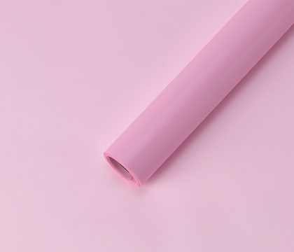 Упак. материал флористическая пленка "PASTEL new", 60 см*10 м, ярко-розовый