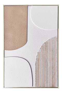 Панно "Эко I", 100% ручная работа, рама пластиковая, 60x90