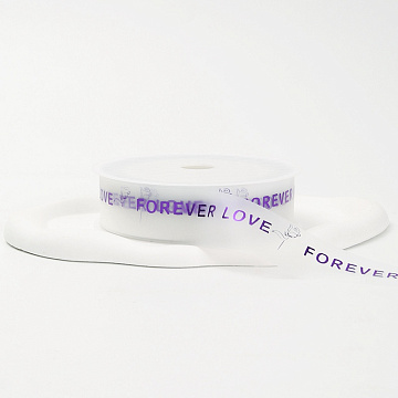 prev . Лента декоративная "Forever Love", полиэтилен, 3см х 30 м., сиреневый (6 шт./упак.)