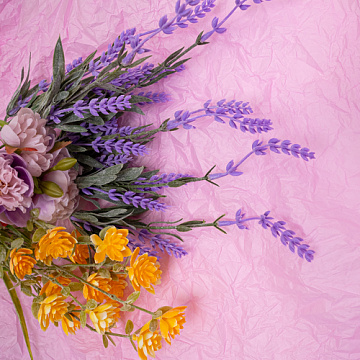 Бумага тишью 50*66см Розовая-вишня 20 10 листов