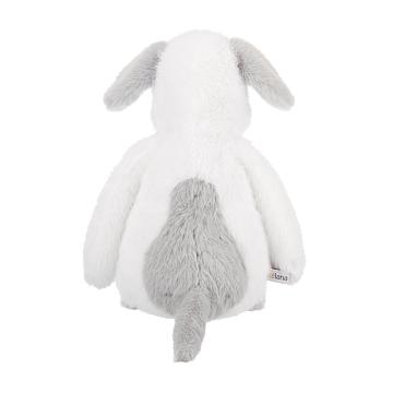 Игрушка мягконабивная ТМ "Relana" Собака бело-серая, 22 см, в/п 22*15*9 см