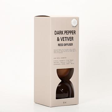 Ароматический диффузор с палочками 90 мл., Dark Pepper & Vetiver/Темный перец и ветивер