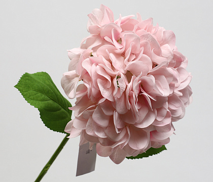 Цветок искусственный декоративный "Гортензия", H60*D24 см., розовый