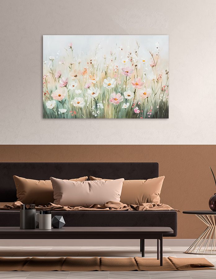Картина "Натюр" с тиснением, 30% ручная работа, без рамы, 90x60x2,8