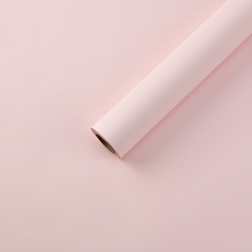 Упак. материал матовая пленка "Фаворит new" однотонная, 50 мкр, 50 см х 10 м, пудра