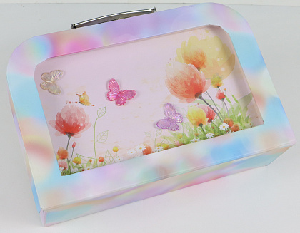 Коробка-сундук "Мечта бабочки" 26,2×17,5×8,4H см, 1 шт.