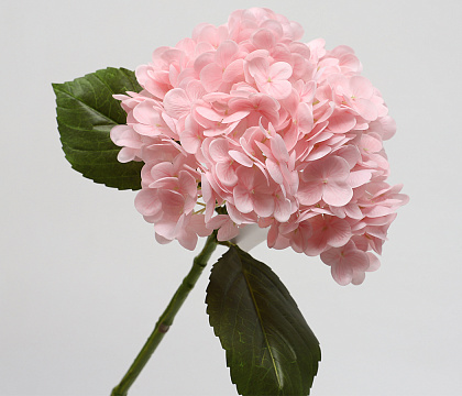 Цветок искусственный декоративный "Гортензия", H55*D20 см., розовый