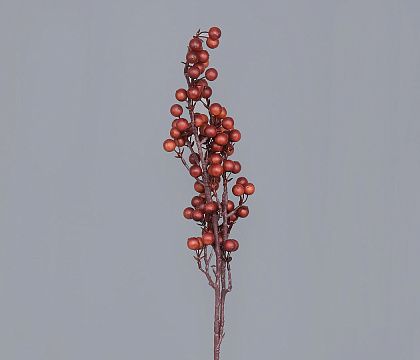 Ветка декоративная с ягодами, 95*25 см, 1 шт.