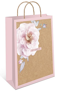 Сумка крафт, размер: 26х32х12 см. в упак. 6 шт.