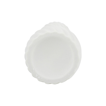 Ваза керамическая, цвет белый, 8*24 см.