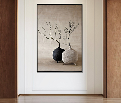 Картина "Джапанди", рама пластиковая, 60x90