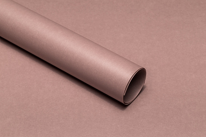 Упаковочный материал флористическая пленка "Органик", 70 мкр, 58 см х 10 м, капучино