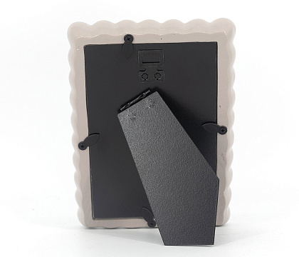 Фоторамка декоративная из эпоксидной смолы, серия "Арко Орео", со стеклом, 10x15 см