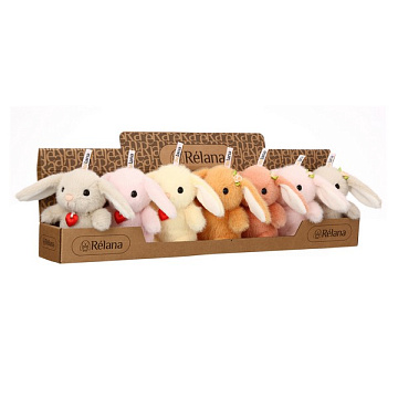 Игрушка мягконабивная ТМ "Relana" Зайчик, 12 см