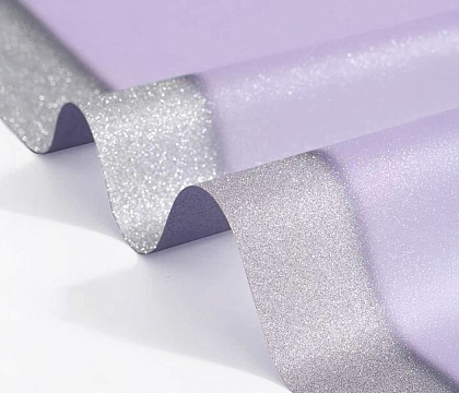 Упак. материал флористическая пленка "Люрекс", 120 мкр, 57 см х 57 см, 10 листов/упак., белый