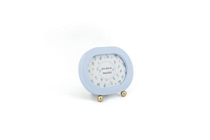 Фоторамка декоративная из МДФ с ножками, со стеклом, 15x10 см