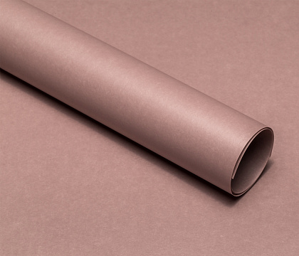 Упаковочный материал флористическая пленка "Органик", 70 мкр, 58 см х 10 м, капучино