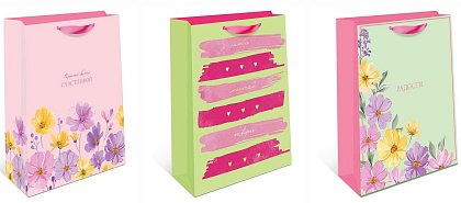 Набор сумок "Настроение лета", размер: 26х32х12 см., в упак. 6 шт.