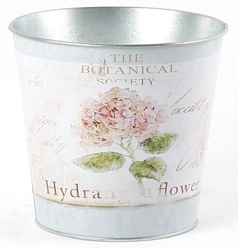 Декоративное кашпо "Гортензия" 15XH14,5CM/B11, металл