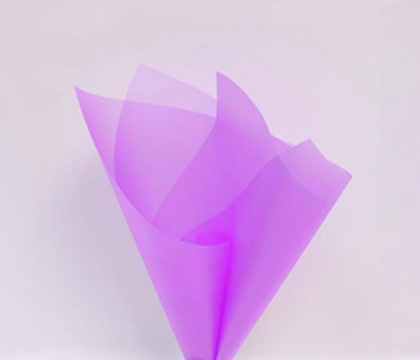 Упаковочный материал Тишью, 58 см х 10 м, св-лиловый