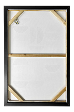 Картина "Простота форм I", 30% ручная работа, рама пластиковая, 60x90