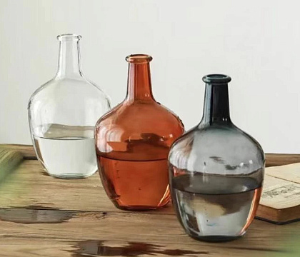 prev . Ваза стеклянная D15,5*25 см, 1 шт., прозрачный