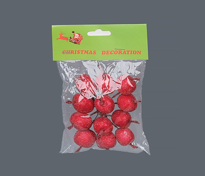 Набор засахаренных яблок, D 2 см., 12 шт./упак.