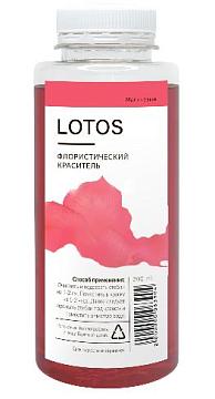 Краска для окрашивания живых цветов Lotos, 300мл, цвет малиновый .