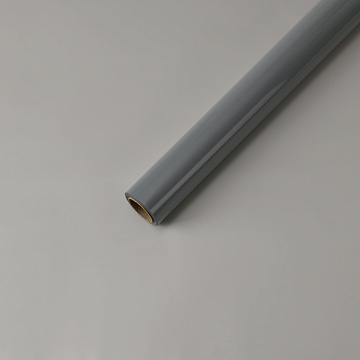 Упак. материал флористическая пленка "Новая глянцевая", 50 мкр, 57см х 10м, светло-серый