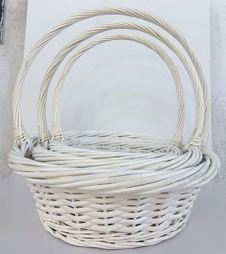 Н-р корзин плетеных (ива): 40*14H*41HH,32*12H*36HH,27*10H*32HH, 3 шт.