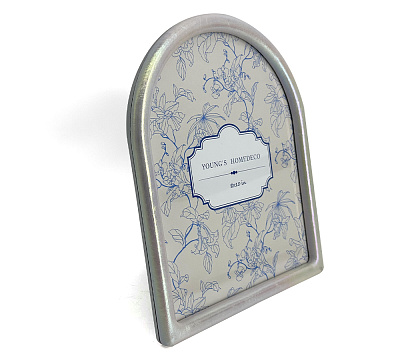 Фоторамка декоративная из МДФ с мягкой отделкой, со стеклом, 20x25 см