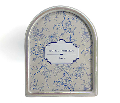 Фоторамка декоративная из МДФ с мягкой отделкой, со стеклом, 20x25 см