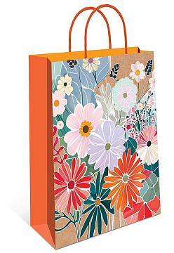 Сумка крафт, размер: 26х32х12 см. в упак. 6 шт.