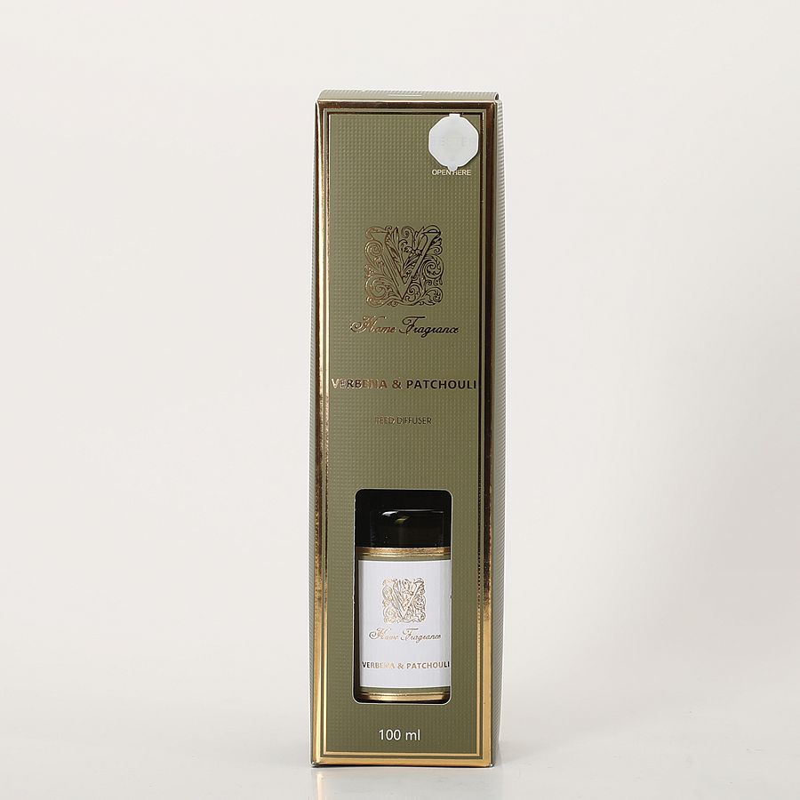 Ароматический диффузор с палочками 100 мл., Verbena & Patchouli/Вербена и пачули