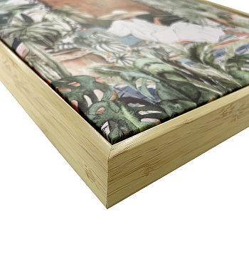 Постер "В саду", рама пластиковая, 30*40*3,5