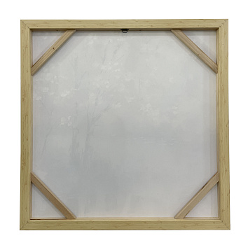 Картина "Пейзаж", 30% ручная работа, рама пластиковая, 80*80*3,5