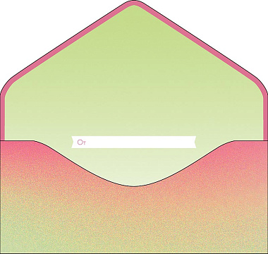 Открытка-конверт "На мечты!", размер: 9,3х19 см, в упак. 1 шт.