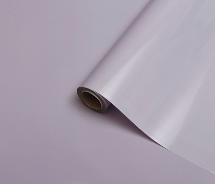 Упаковочный материал Лаковая пленка, 65 мкр, 58 см х 10 м., серый