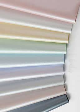 Упаковочная бумага с перламутровым отливом 53 см* 4 ярда, 120 г/м², белый