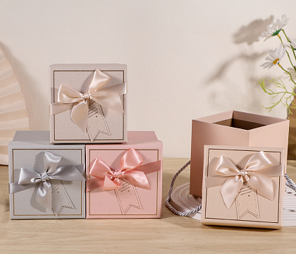 Коробка подарочная ассорти 11,5*11,5*12,5, 4 шт./упак.