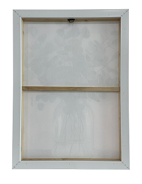 Картина "Эвкалипт", 30% ручная работа, рама пластиковая, 50*70*3,5