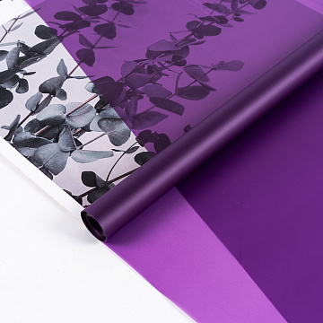 Пленка Лак PASTEL, 59 см. 180гр, фиолетовый