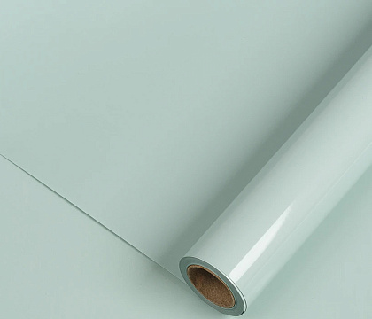 Упаковочный материал Лаковая пленка, 65 мкр, 58 см х 10 м, зеленый