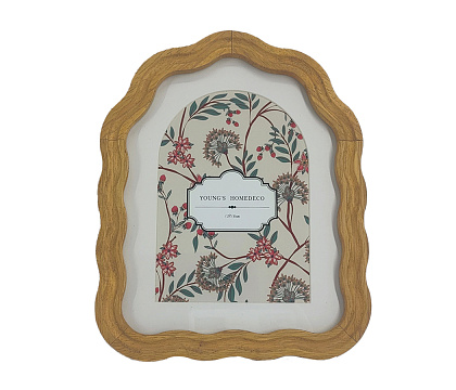 Фоторамка декоративная из дерева, серия "Сиа" со стеклом, от 13x18 до 17,5х22,5 см