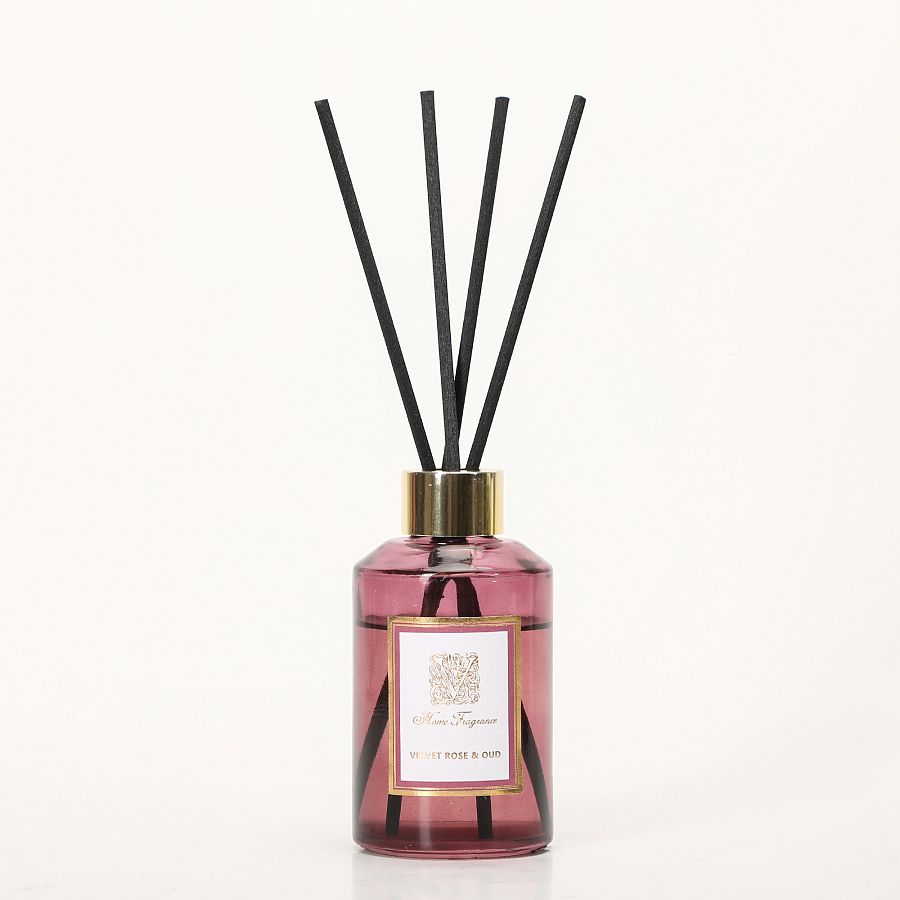 Ароматический диффузор с палочками 100 мл., Velvet Rose & Oud/Бархатная роза и уд
